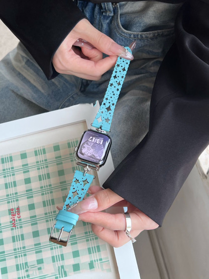 Hollow Starry Sky Leather Band