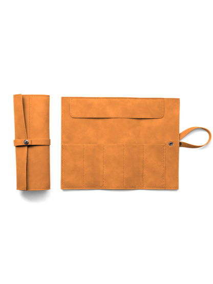 Nubuck Leather Watch Band Storage Bag