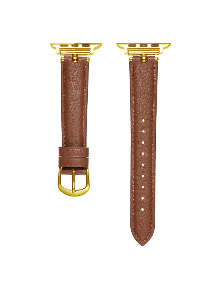 Ball-jointed Leather Apple Watch Band - Tatanband