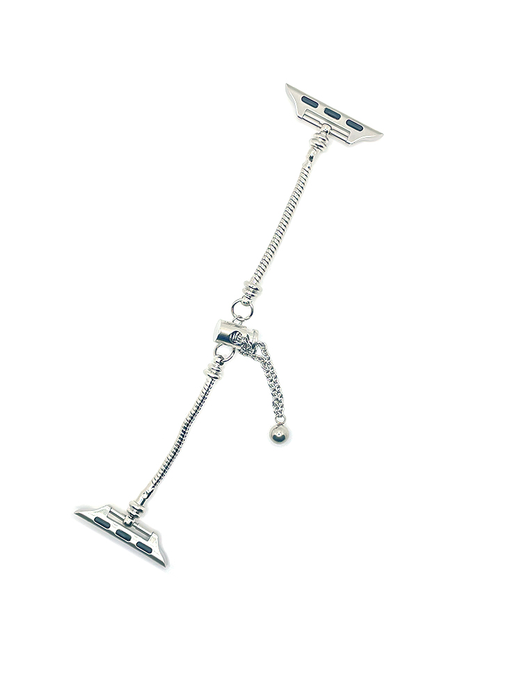 Beaded Bracelet Stainless Steel Band