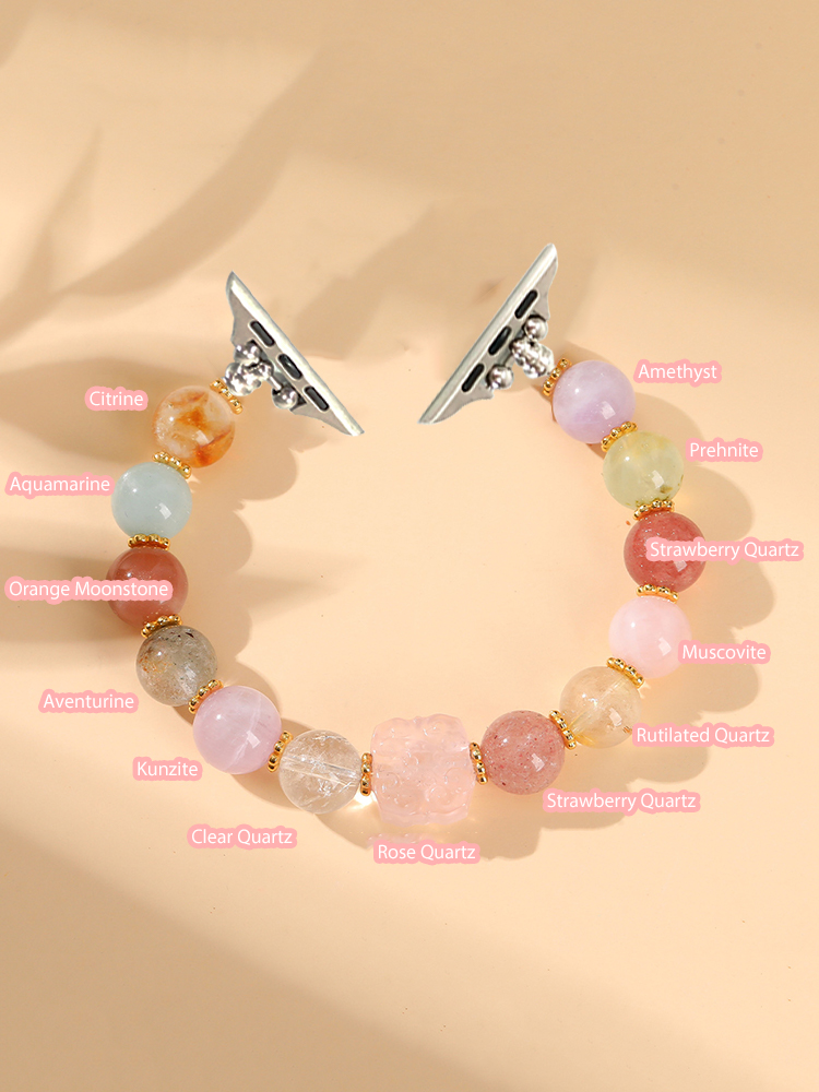 Good Fortune and Wealth Nature Crystal Band