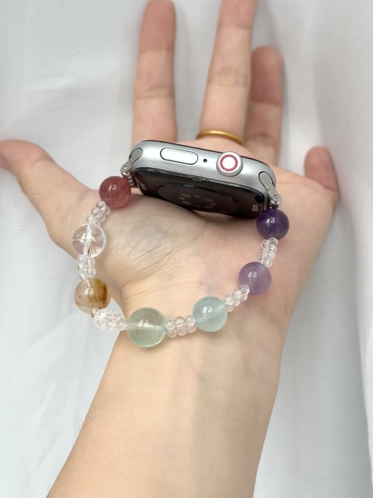 Rainbow Candy Nature Crystal Band