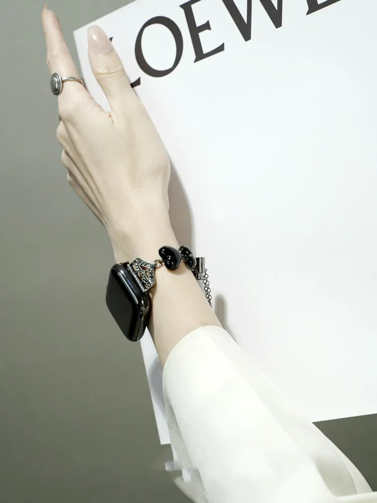 Heart Shaped Pearl Band for Apple Watch