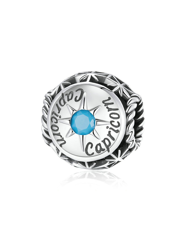 Constellation Birthstone 925 Sterling Silver Beads