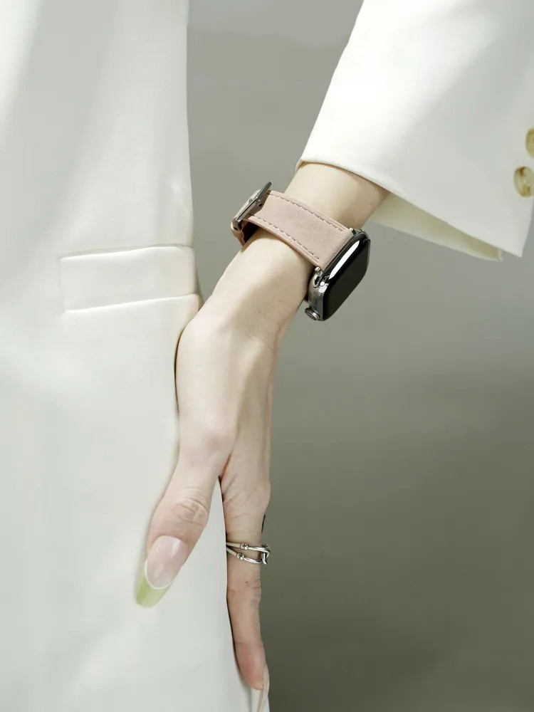 Cashmere Suede Leather Band for Apple Watch