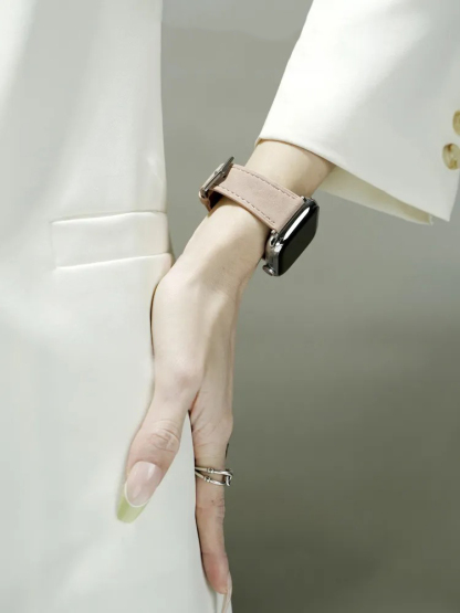 Cashmere Suede Leather Band for Apple Watch