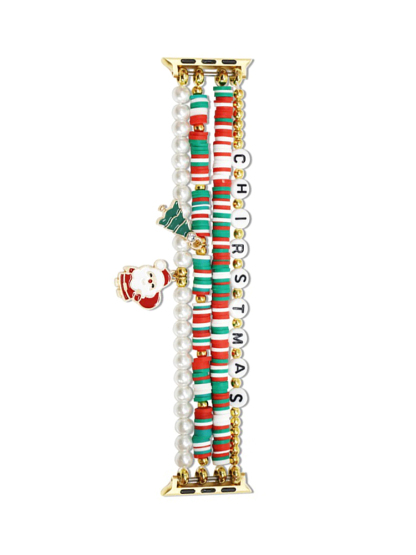 Christmas 4-chain Beaded Band