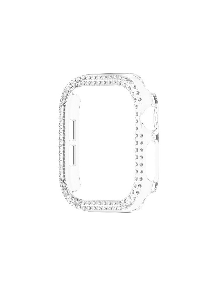 Double Drain Rhinestone PVC Protective Case