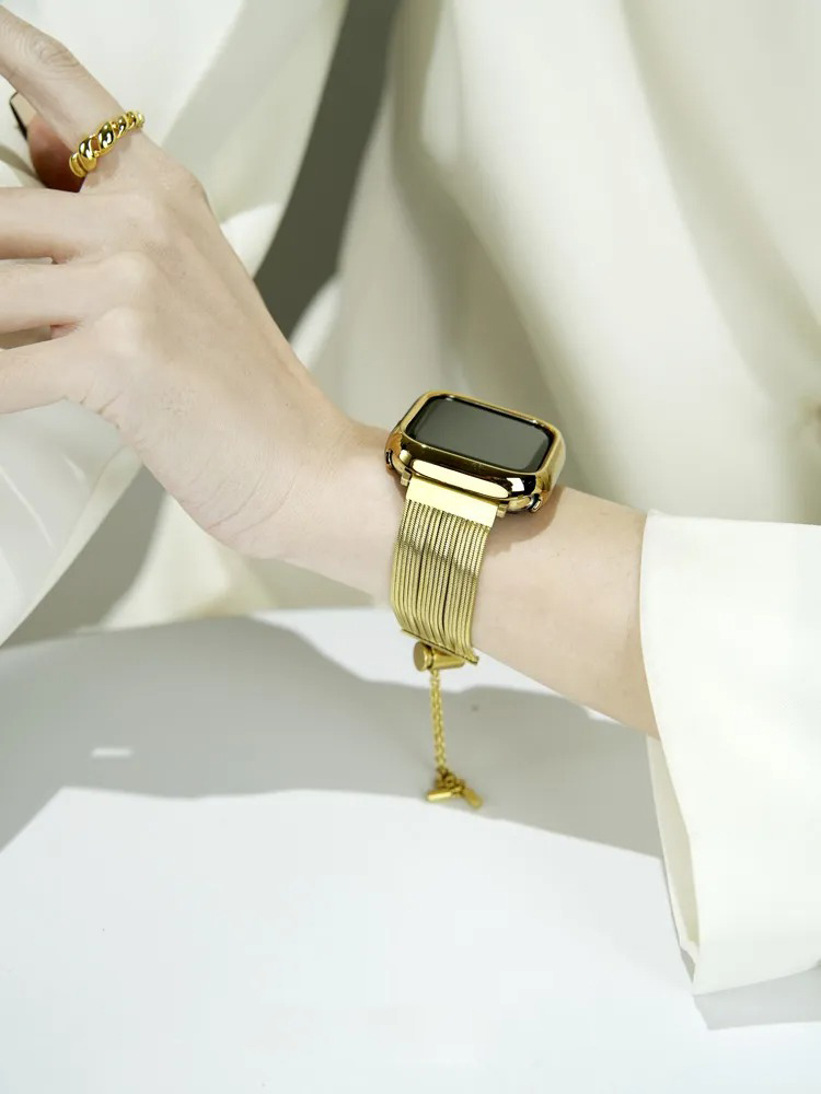 Fine Chain Tassel Stainless Steel Band for Apple Watch