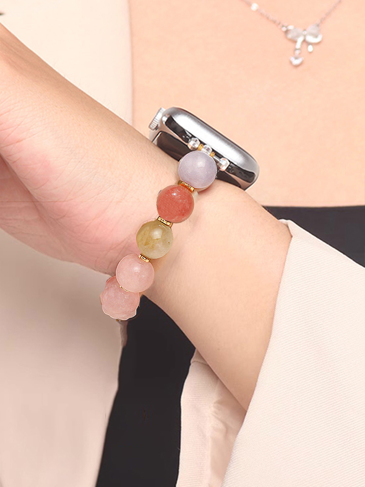 Good Fortune and Wealth Nature Crystal Band