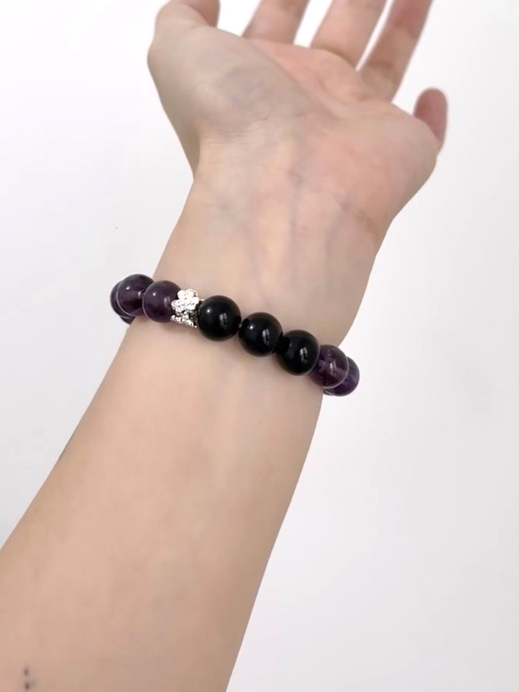 Purple Dream Nature Crystal Band