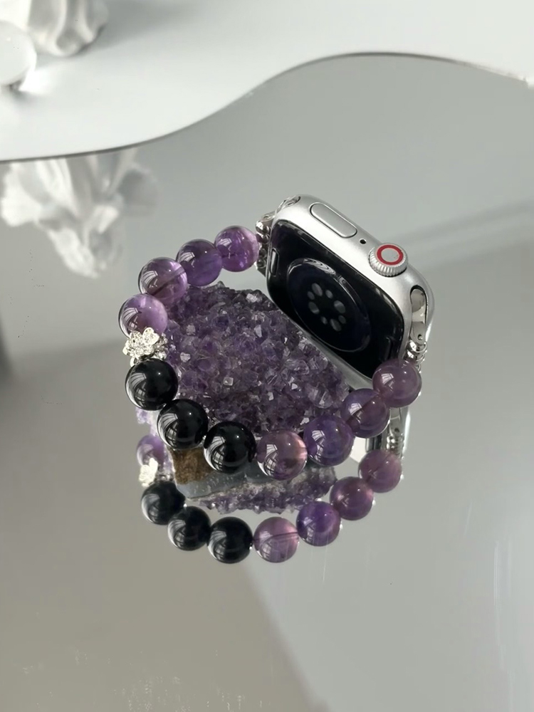 Purple Dream Nature Crystal Band