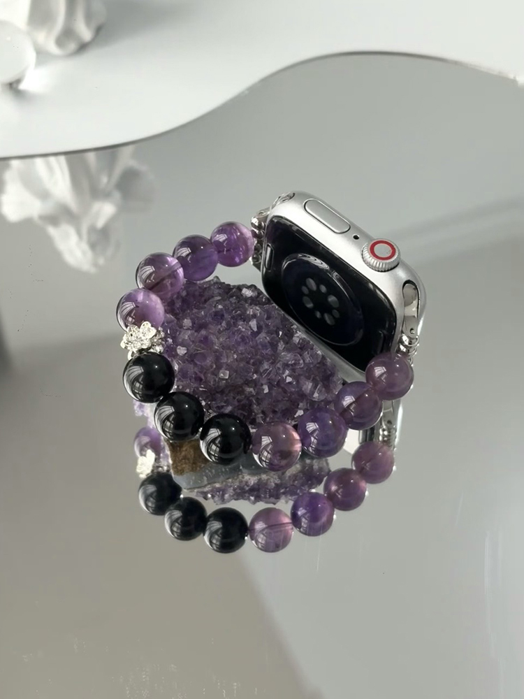 Purple Dream Nature Crystal Band