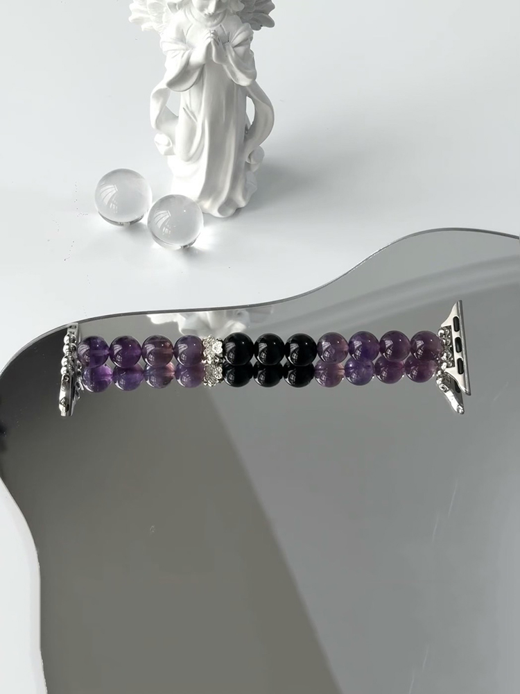 Purple Dream Nature Crystal Band