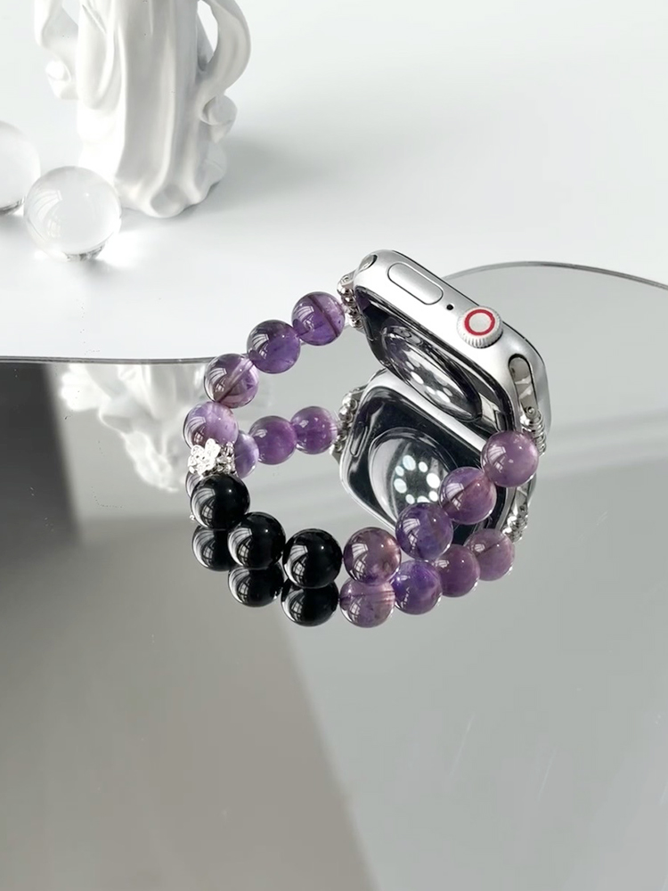 Purple Dream Nature Crystal Band