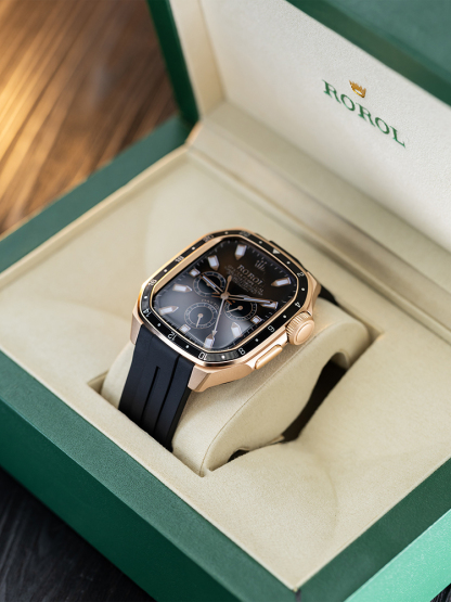 Integrated Protective Case with Scale Silicone Band