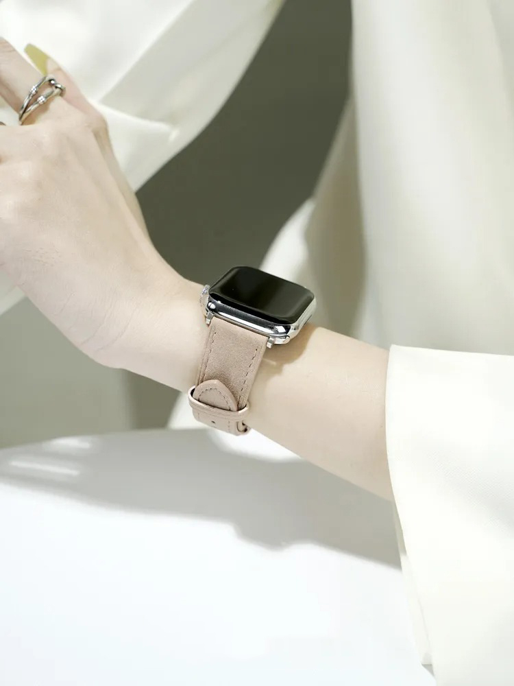 Cashmere Suede Leather Band for Apple Watch