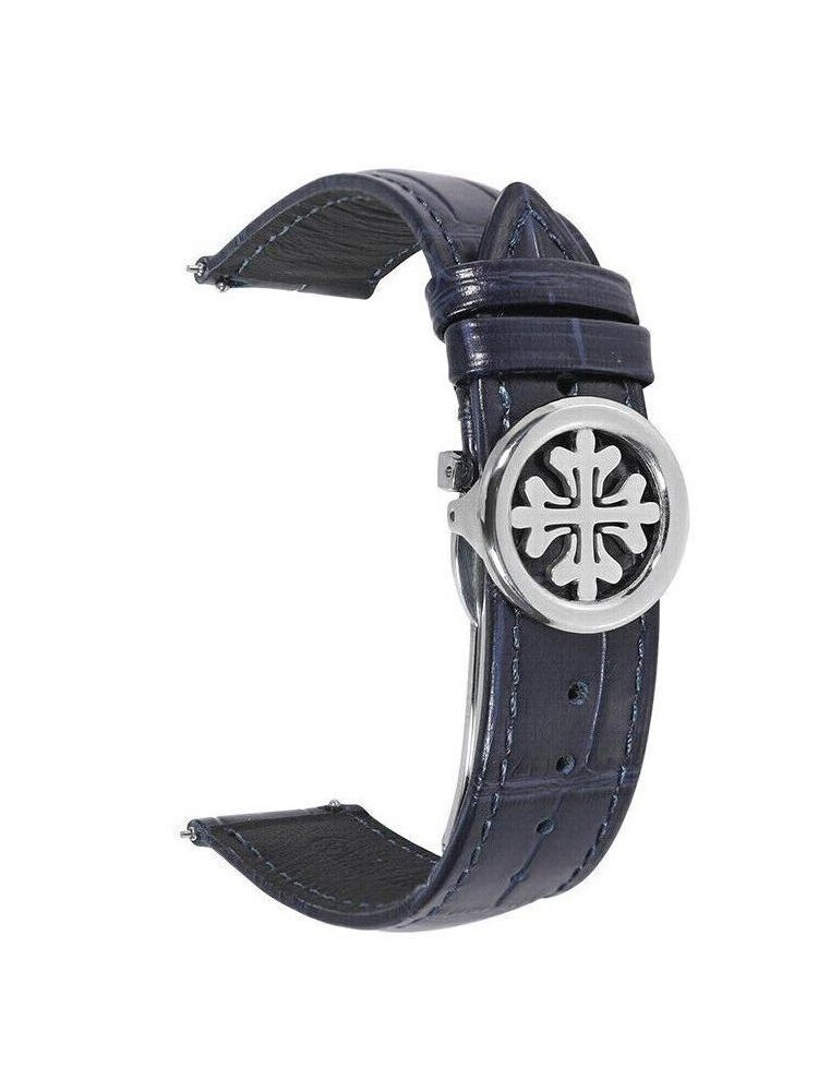 Bamboo Pattern Lantern Buckle Premium Leather Apple Watch Band