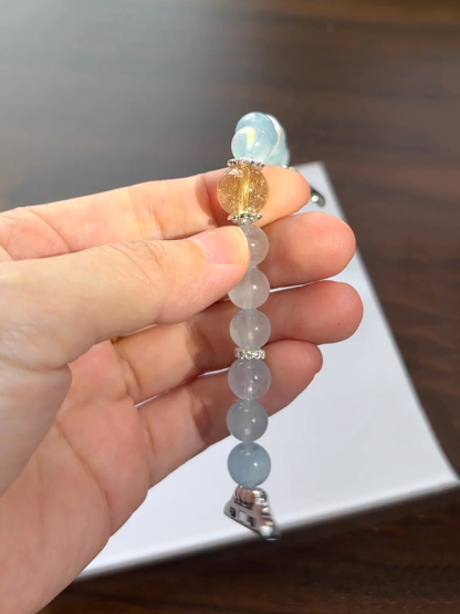 Neptune’s Thread Nature Crystal Band