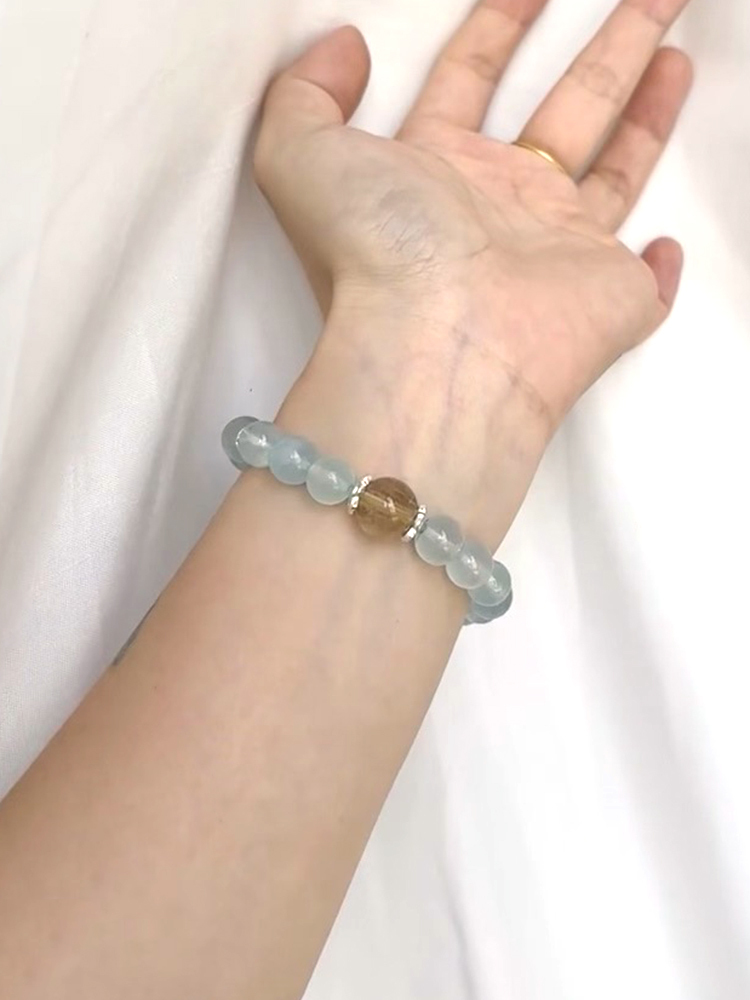 Neptune’s Thread Nature Crystal Band