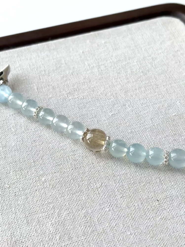 Neptune’s Thread Nature Crystal Band