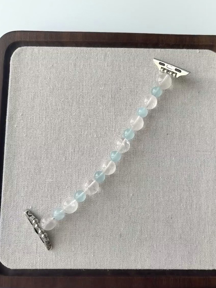 Glacial Whisper Nature Crystal Band