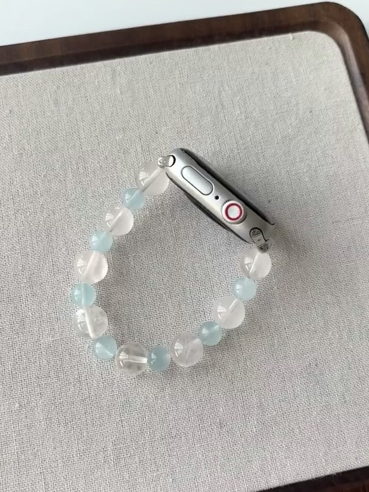 Glacial Whisper Nature Crystal Band