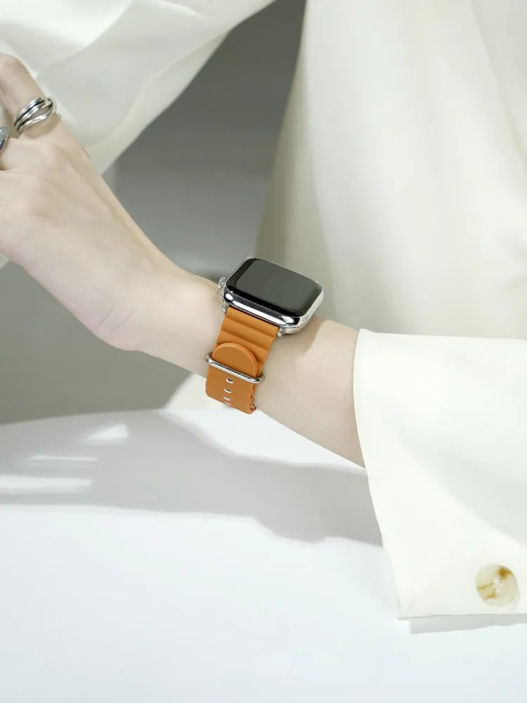 Ocean Waves Silicone Band for Apple Watch