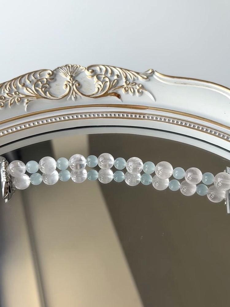 Glacial Whisper Nature Crystal Band