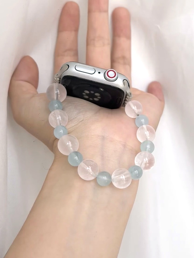 Glacial Whisper Nature Crystal Band