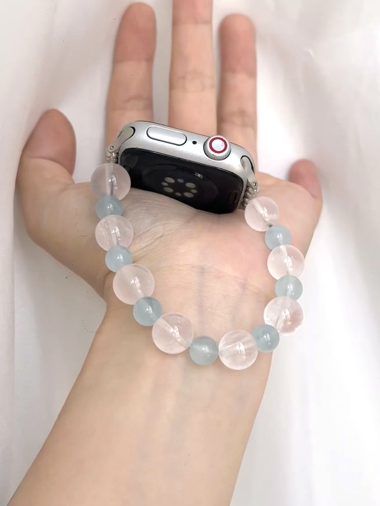 Glacial Whisper Nature Crystal Band