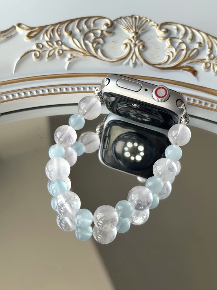 Glacial Whisper Nature Crystal Band