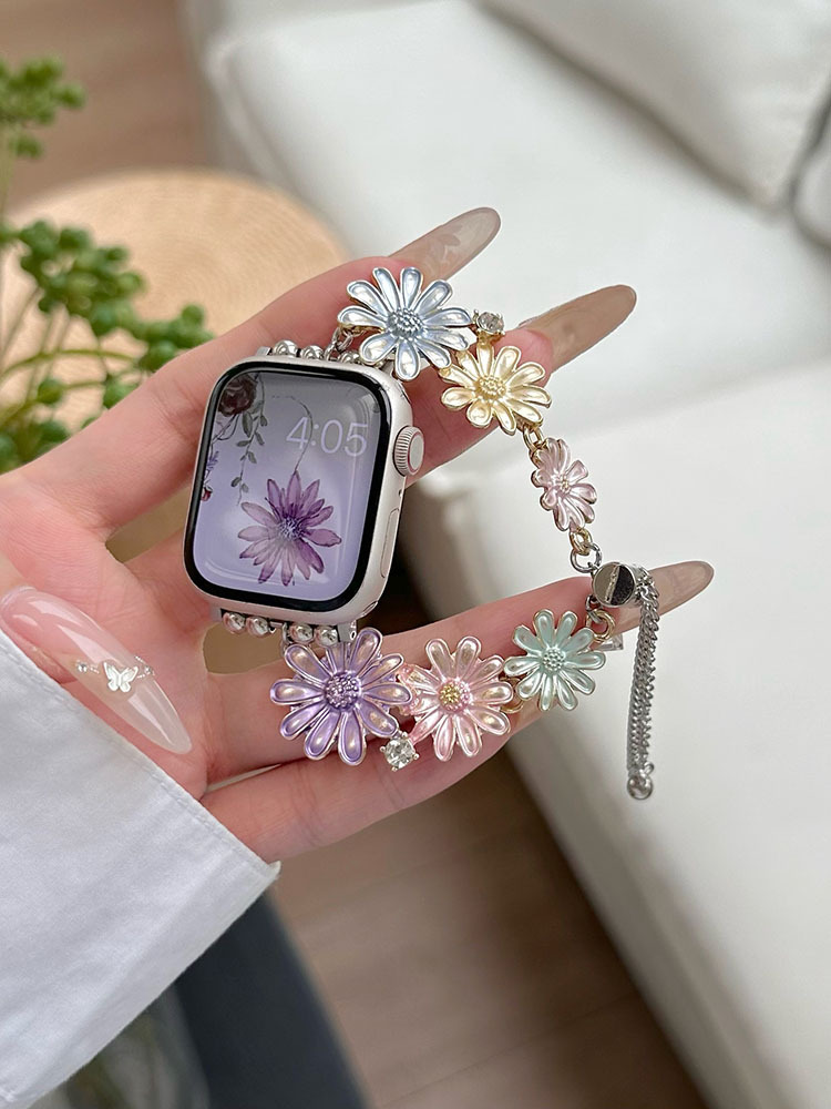 Summer Spray Color Chain Stainless Steel Band-Tatan Band