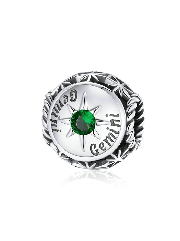 Constellation Birthstone 925 Sterling Silver Beads