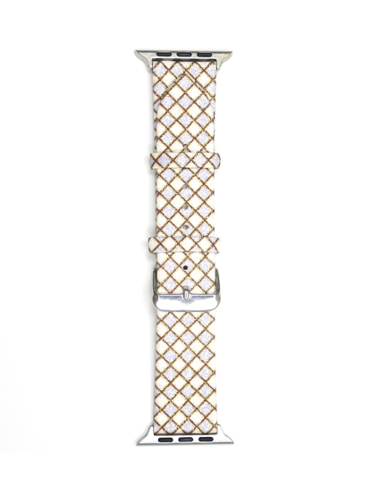 Diamond Pattern Glitter Leather Band