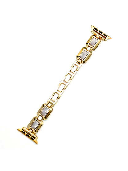 Rectangular Resin Embedded Stainless Steel Band