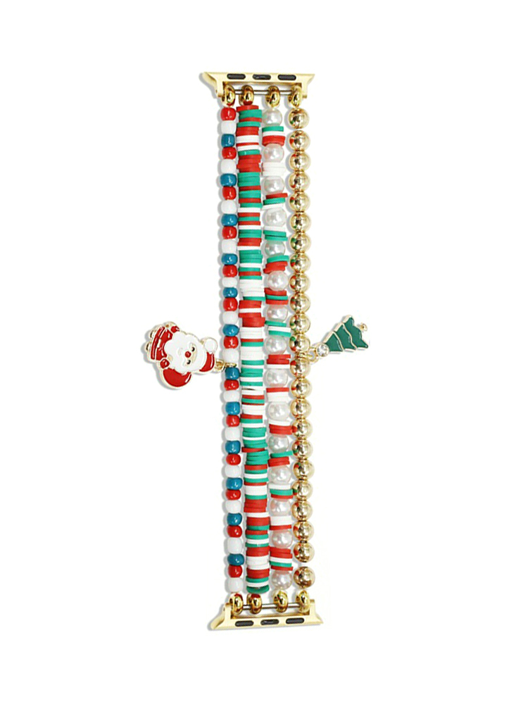 Christmas 4-chain Beaded Band