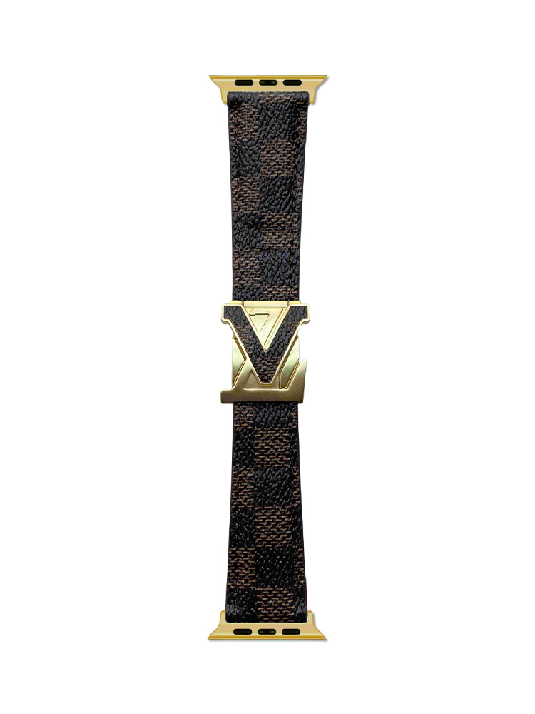 V Letter Magnetic Leather Apple Watch Band - Tatanband