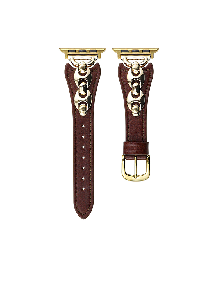 Pig Nose Leather Apple Watch Band - Tatanband
