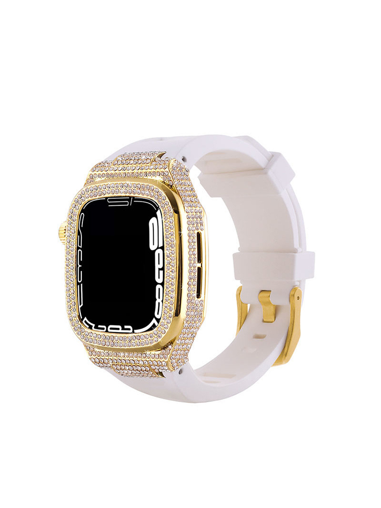 Gypsophila Full of Diamonds Retrofit Kit for Apple Watch - Tatanband