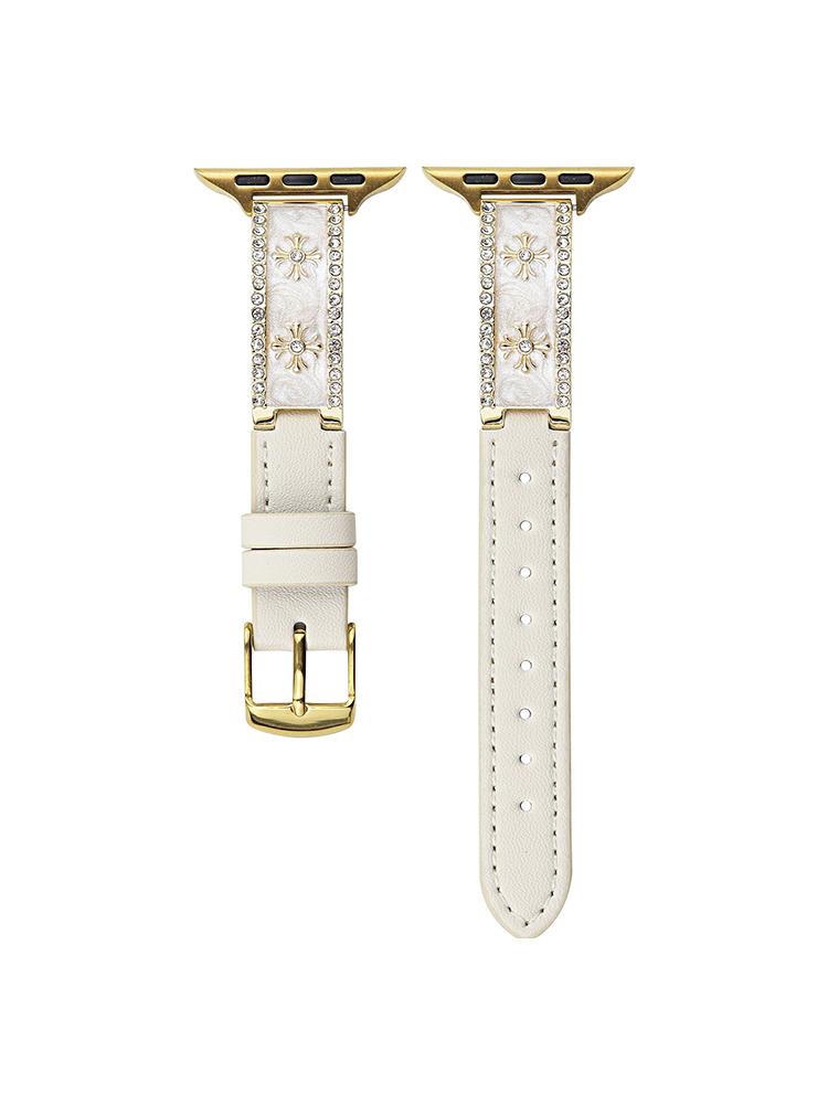 Chrome Hearts Bracelet with Leather Band