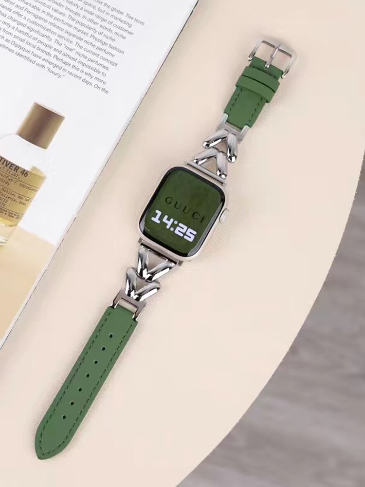 V-chain Leather Band