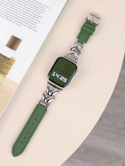 V-chain Leather Band