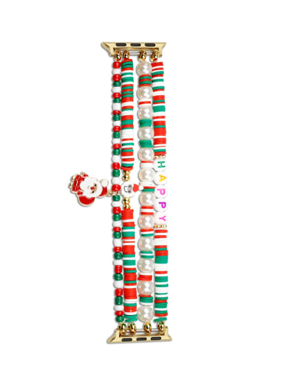 Christmas 4-chain Beaded Band