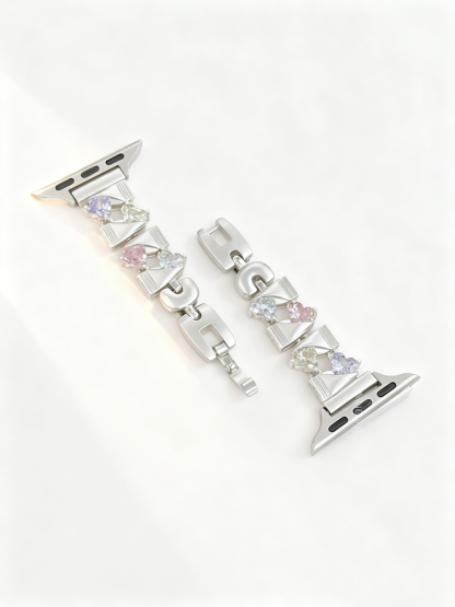 Candy Zircon Metal Band for Apple Watch