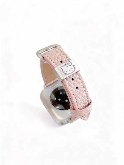 kitty Ring Leather Band for Apple Watch