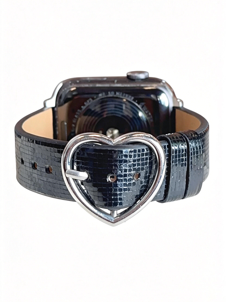 Mosaic Glitter Sequins Leather Band for Apple Watch