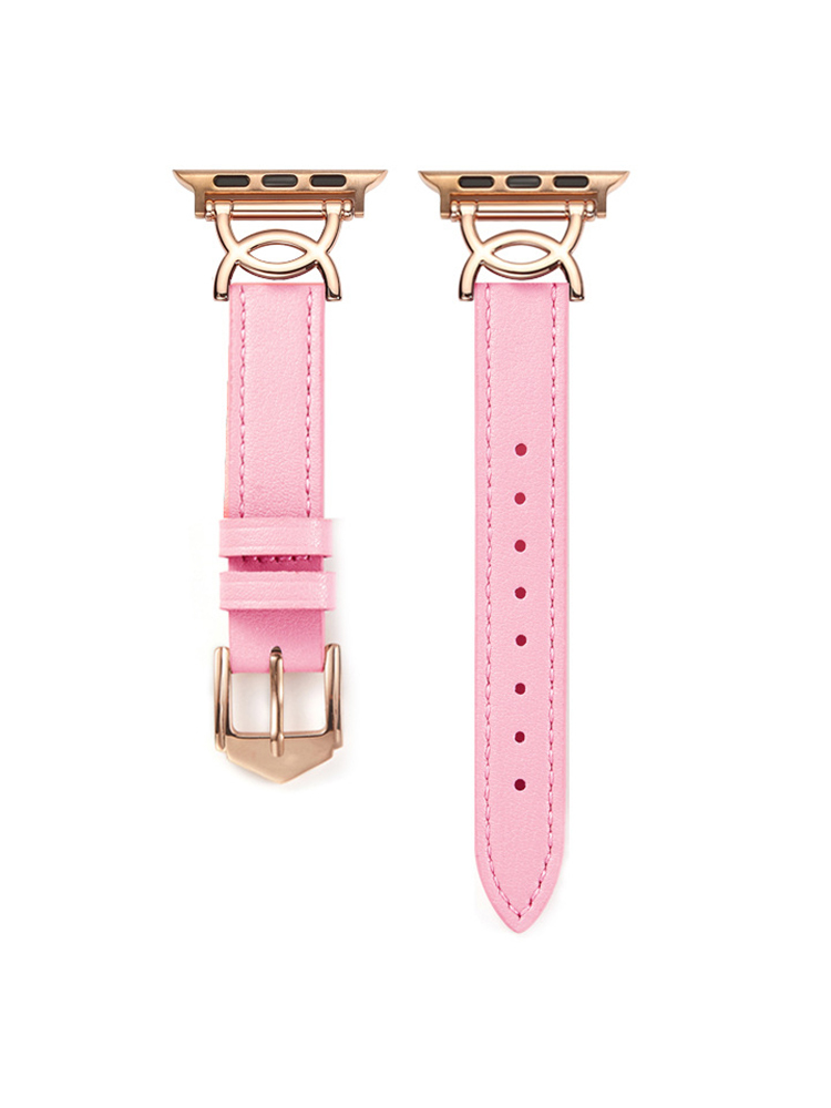 Double C-shaped Leather Band