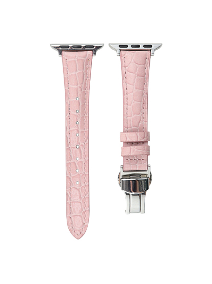 Crocodile Pattern Curve Leather Band