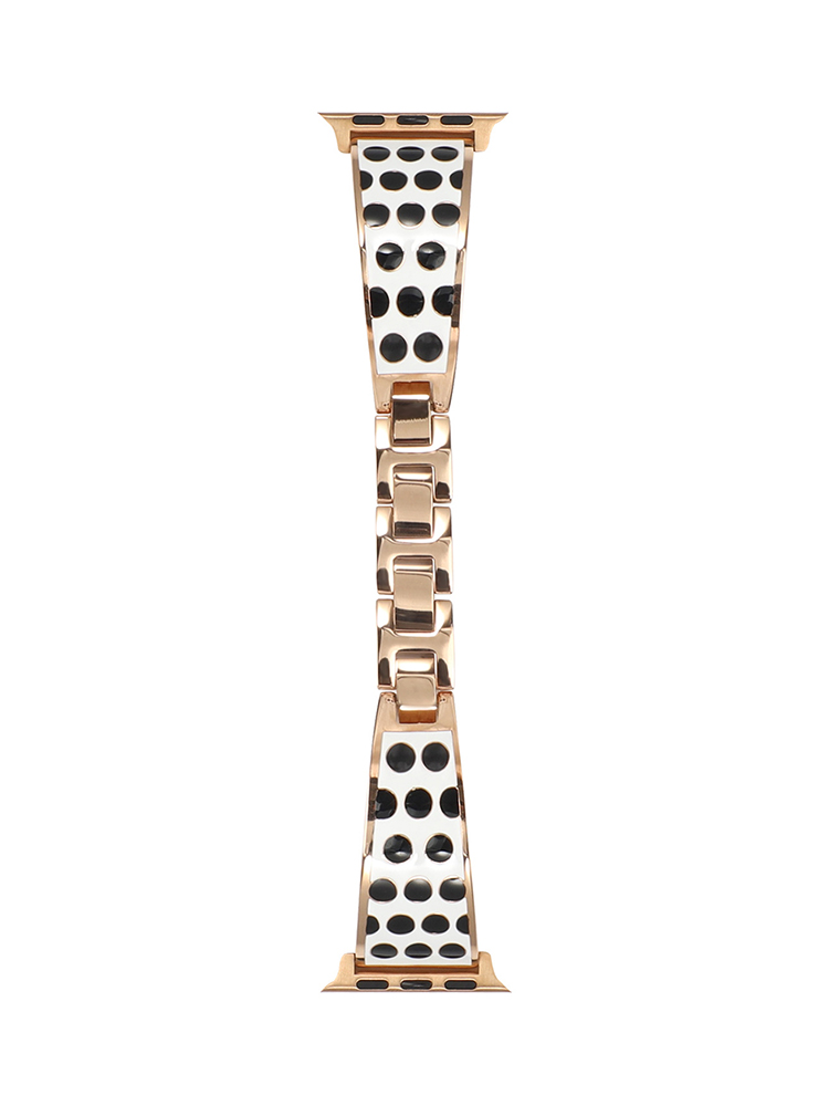 Fashionable Curve Bracelet Stainless Steel Apple Watch Band - Tatanband